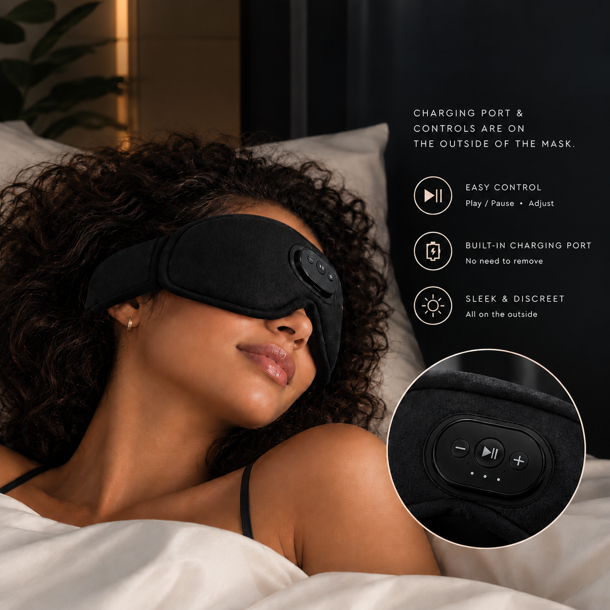 3D Bluetooth Sleep Mask
