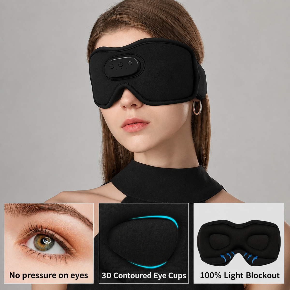 3D Bluetooth Sleep Mask